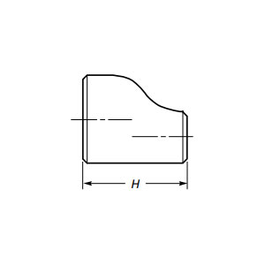 Laghdaitheoir Eccentric Butt Weld